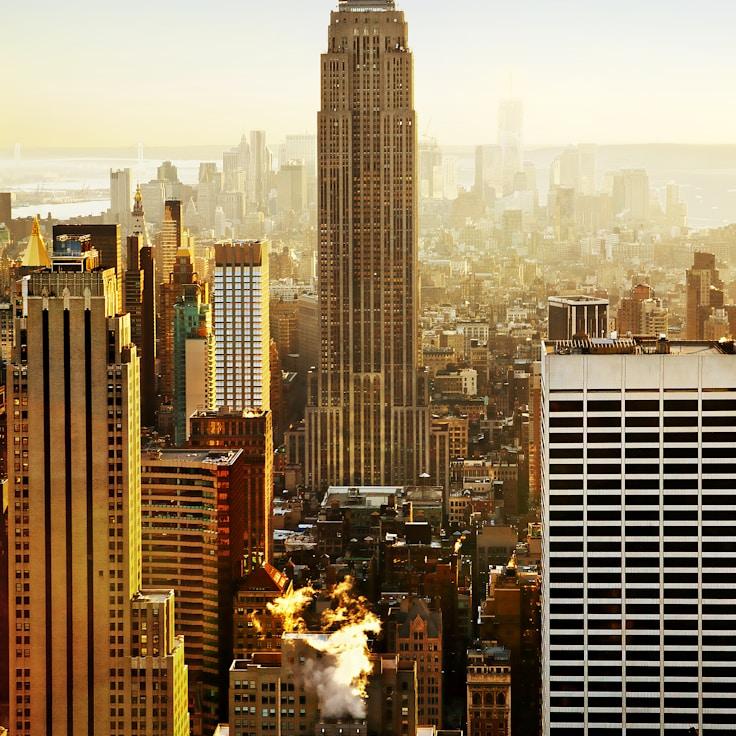 City skyline in Paris, France
